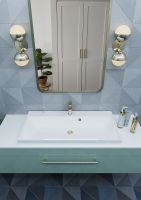 Раковина Paola Alba 90 Белая глянцевая — фото 8, Раковины