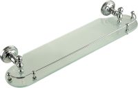 Стеклянная полка Migliore Mirella 17247 Хром — фото 2, Полки для ванной и душа