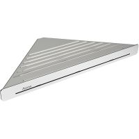 Металлическая полка Ravak Slim C X07P578 угловая Сатин Хром — фото 1, Полки для ванной и душа