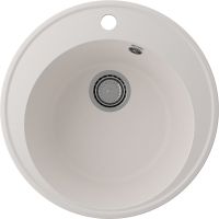 Кухонная мойка Ulgran Quartz Nora 485-01 Жасмин — фото 1, Кухонные мойки