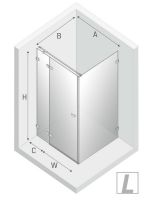 Товар: Душевой уголок New Trendy Avexa Black 100x80 L EXK-1586 профиль Черный стекло прозрачное - фото 13 Душевой уголок New Trendy Avexa Black 100x80 L EXK-1586 профиль Черный стекло прозрачное — фото 13, Душевые уголки