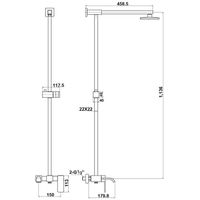 Душевая система Timo Selene SX-1013 Хром — фото 5, Душевые стойки
