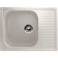 Кухонная мойка Ulgran Classic U-202-331 Белая — фото 1, Кухонные мойки