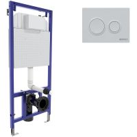 Инсталляция Berges Novum 525 040261 для унитаза с Белой клавишей смыва — фото 1, Инсталляции для унитазов