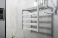 Товар: Электрический полотенцесушитель Black&White Universe N-333W 58х35 333WN с полкой Белый матовый - фото 3 Электрический полотенцесушитель Black&White Universe N-333W 58х35 333WN с полкой Белый матовый — фото 3, Электрические полотенцесушители