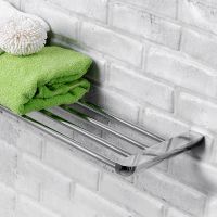 Полка для полотенец WasserKRAFT Kammel K-8311 Хром — фото 2, Полки для полотенец