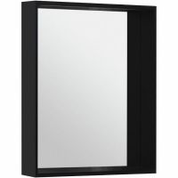 Товар: Зеркало Allen Brau Reality 60 1.32016.BB с подсветкой Черный браш с сенсорным выключателем - фото 3 Зеркало Allen Brau Reality 60 1.32016.BB с подсветкой Черный браш с сенсорным выключателем — фото 3, Мебель для ванной