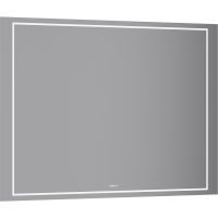 Зеркало Aqwella Vision 100 VIS0210BH с подсветкой и подогревом с бесконтактным выключателем — фото 1, Зеркала в ванную комнату