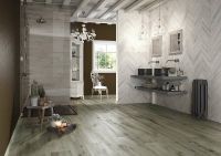 Керамогранит Rondine Woodie Blue Chevron J86591 7,5х40,7 см — фото 2, Керамогранит