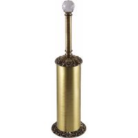 Ершик для унитаза Migliore Cristalia 16770 Бронза с кристаллом Swarovski — фото 1, Ершики для унитаза