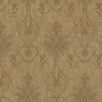 Обои Bernardo Bartalucci Gabriella 84130-5 Винил на флизелине (1,06*10,05) Желтый, Дамаск — фото 1, Обои для стен