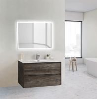 Тумба под раковину BelBagno KRAFT 39-800/390-2C-SO-PP подвесная Pino Pasadena — фото 3, Тумбы под раковину