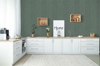 Обои Grandeco Elementum EE 1001 Винил на флизелине (0,53*10,05) Зеленый/Золото, Полоса/Линии — фото 3, Обои для стен