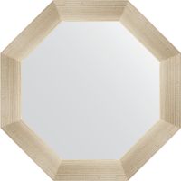 Зеркало Evoform Octagon 50х50 BY 3703 в багетной раме - Травленое серебро 59 мм — фото 1, Мебель для ванной