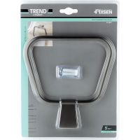 Товар: Кольцо для полотенец Fixsen Trend Graphite FX-98011 Черный графит - фото 2 Кольцо для полотенец Fixsen Trend Graphite FX-98011 Черный графит — фото 2, Полотенцедержатели