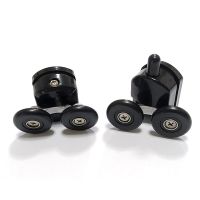 Душевая дверь Abber Schwarzer Diamant 140 AG30140BMH профиль Черный стекло матовое — фото 3, Раздвижные душевые двери