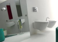 Биде Kerasan Aquatech 372401*1 подвесное Белое — фото 8, Биде