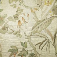 Обои Zambaiti Parati Trussardi V 21837 Винил на флизелине (0,7*10) Бежевый, Цветы — фото 1, Обои для стен