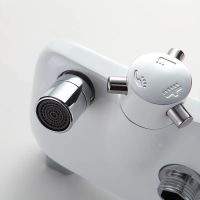 Душевая система Frap F2431 Белая Хром — фото 4, Душевые стойки