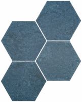 Товар: Керамогранит Durstone Saona Azul Hex 23x27 см - фото 5 Керамогранит Durstone Saona Azul Hex 23x27 см — фото 5, Керамогранит