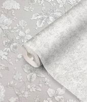 Обои Prima Italiana Carnevale 80715 Винил на флизелине (1,06*10) Серый, Штукатурка — фото 3, Обои для стен