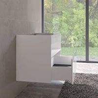 Тумба под раковину Keuco Stageline 100 32872 300000 подвесная Белая — фото 3, Мебель для ванной