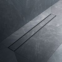 Душевой лоток AM.PM PrimeFlow 70 W02SC-U11-070-04BM с Черной матовой решеткой / под плитку Tile — фото 13, Душевые лотки