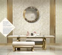 Обои Decori-Decori Carrara 2 83641 Винил на флизелине (1,06*10,05) Бежевый, Мрамор — фото 2, Обои для стен