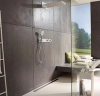 Смеситель для душа Hansgrohe RainSelect с термостатом Белый Хром арт-15357400 — фото 6, Встраиваемые смесители для душа