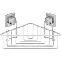 Полка корзина Tekno-tel EasyFIX EF251 угловая Хром — фото 1, Полки для ванной и душа