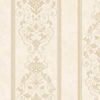 Обои Bernardo Bartalucci Beatrice 5017-1 Винил на флизелине (1,06*10,05) Бежевый, Полоса — фото 1, Обои для стен