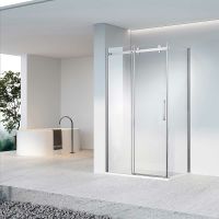 Душевой уголок Vincea Como-N 140x80 VSR-4CN8014CL профиль Хром стекло прозрачное — фото 2, Душевые уголки