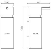 Товар: Дозатор для жидкого мыла Timo Torne 43039/17 Золото матовое - фото 2 Дозатор для жидкого мыла Timo Torne 43039/17 Золото матовое — фото 2, Дозаторы