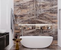 Товар: Керамогранит Laparet Electra Brown Полированный 60х60 см - фото 3 Керамогранит Laparet Electra Brown Полированный 60х60 см — фото 3, Керамогранит