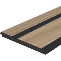 Декоративная панель HIWOOD LV133 BR417K 2700x120x12 мм — фото 1, Панели