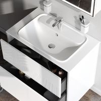 Товар: Тумба под раковину AM.PM Func 80 M8FFUX0802WM подвесная Белая матовая - фото 9 Тумба под раковину AM.PM Func 80 M8FFUX0802WM подвесная Белая матовая — фото 9, Мебель для ванной