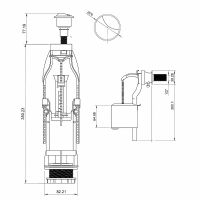 Товар: Сливная арматура Berges Eko 22 030622 с боковой подводкой - фото 12 Сливная арматура Berges Eko 22 030622 с боковой подводкой — фото 12, Прочие комплектующие для слива и канализации