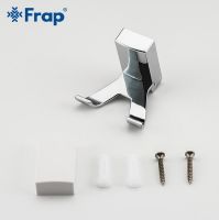 Двойной крючок Frap F18 F1805-2 Хром — фото 8, Крючки для полотенец
