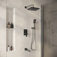 Товар: Душевая система Grossman Classic 501.K35.04.420 Графит брашированный - фото 7 Душевая система Grossman Classic 501.K35.04.420 Графит брашированный — фото 7, Встраиваемые душевые комплекты