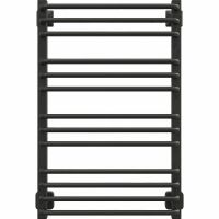 Водяной полотенцесушитель EWRIKA Кассандра Pd 80x50 510487 Черный матовый — фото 1, Водяные полотенцесушители