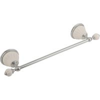 Полотенцедержатель Migliore Olivia 17500 Хром Белый — фото 1, Полотенцедержатели