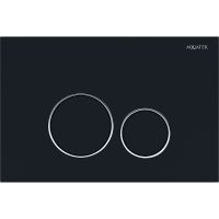 Комплект унитаза с инсталляцией Aquatek Set Aquatek Поларис-020 4в1 с сиденьем Микролифт и Черной матовой клавишей смыва — фото 6, Унитазы