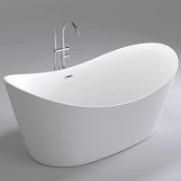 Акриловая ванна Black&White Swan 180x80 104sb00 без гидромассажа — фото 2, Ванны