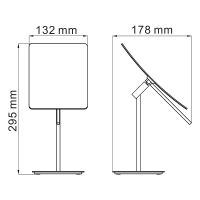 Товар: Косметическое зеркало WasserKRAFT K-1006 с увеличением Хром - фото 3 Косметическое зеркало WasserKRAFT K-1006 с увеличением Хром — фото 3, Аксессуары для ванной