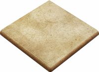 Ступень угловая Gres de Aragon Orion Rounded Stair-tread Corner Beige 33х33 см — фото 1, Ступени и клинкер