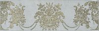 Керамический бордюр Kerama Marazzi Борромео AD\D576\6403 7,7х25 см — фото 1, Керамическая плитка