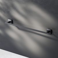 Комплект душевого уголка с душевой системой и аксессуарами AM.PM Gem S 100x80 WK93EQ профиль Черный матовый стекло прозрачное — фото 40, Прямоугольные душевые уголки