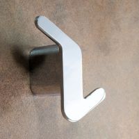 Крючок Bemeta Organic L 157106201L Хром — фото 2, Крючки для полотенец