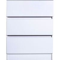 Товар: Тумба под раковину Orange Optima 70 OP-70TUW Белый глянец - фото 7 Тумба под раковину Orange Optima 70 OP-70TUW Белый глянец — фото 7, Мебель для ванной