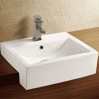 Раковина WeltWasser Deilbach 4012 52 10000003885 Белый глянец — фото 1, Раковины встраиваемые сверху